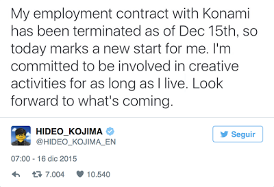 Sony tendrá un juego exclusivo para PlayStation 4 'made in Kojima'