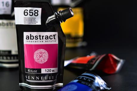 Pintura en bolsa, o los nuevos Abstract de Sennelier acrilico-en-bolsa-Abstract-Sennelier-noticias-totenart