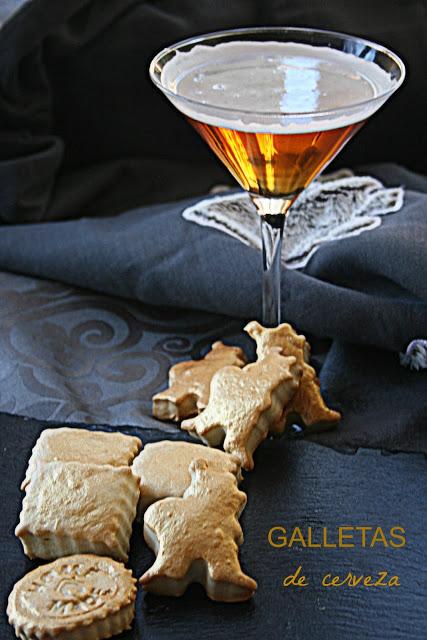 Galletas doradas de cerveza El Ágora de Ángeles galletas de cerveza,galletas doradas