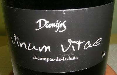 Vinum Vitae Tinto Crianza 2007, de Bodegas Dionisos Vinum Vitae Tinto Crianza 2007, de Bodegas Dionisos