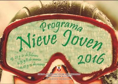 Programa Nieve Joven 2016