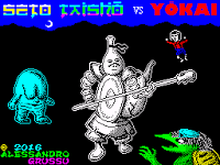 SETO TAISHO VS YOKAI, un nuevo arcade en desarrollo para ZX Spectrum