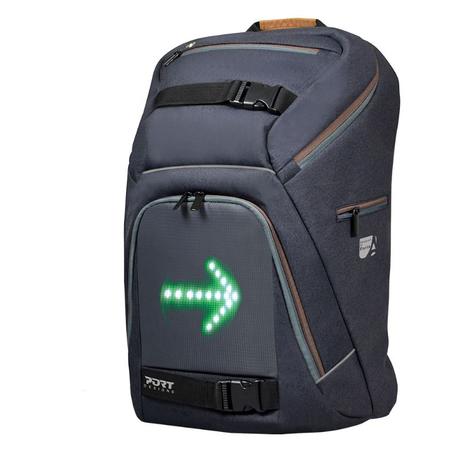 Mochila con señales intermitentes Port Designs Go LED: Una