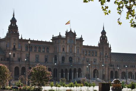 PLAZA DE ESPAÑA.. UNA DE LAS JOYAS DE SEVILLA