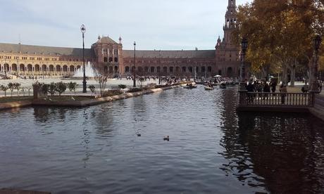 PLAZA DE ESPAÑA.. UNA DE LAS JOYAS DE SEVILLA