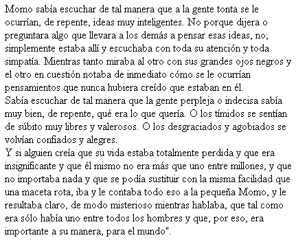 Minireseñas: Frases célebres de niños 1: El hormiguero, de Pablo Motos; Momo, de Michael Ende Minireseñas: Frases célebres de niños 1: El hormiguero, de Pablo Motos; Momo, de Michael Ende