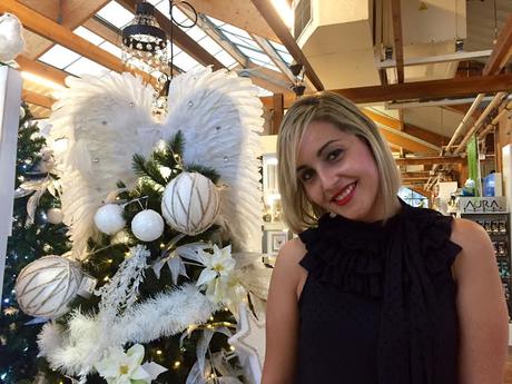 Christmas Outfit: Black & Animal Print Christmas Outfit: Black & Animal Print