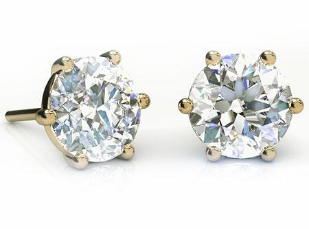 Pendientes de diamantes o pendientes de brillantes ¿cuál es la diferencia?