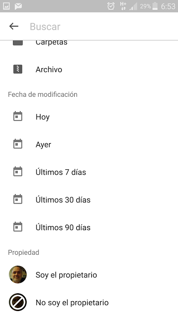 Google Drive mejora la búsqueda de documentos Google Drive mejora la búsqueda de documentos
