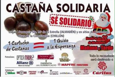 Castaña Solidaria en Almadén y Chillón