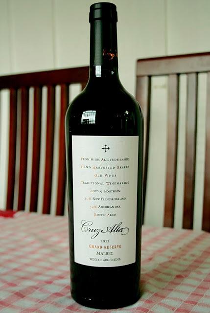 Cruz Alta Grand Reserve Malbec 2012