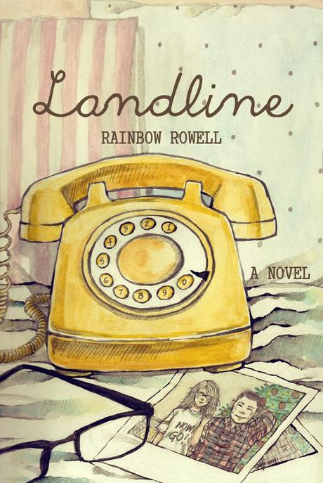 Art of the Day: Landline (Alternate Book Cover) Tools: Pencil and watercolor on watercolor paper // Edited in PSCS5 I’m not going to pretend I know something about marriage but this book hit home for...: 