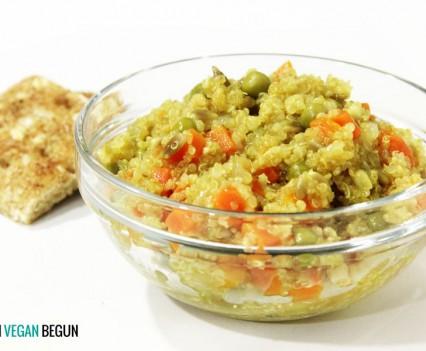 Quinoa al curry con verduras