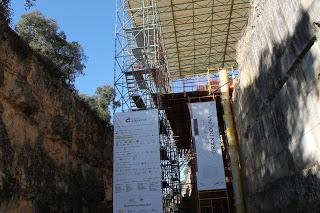 Aventura prehistorica en Atapuerca (Burgos).