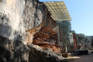 Aventura prehistorica en Atapuerca (Burgos).