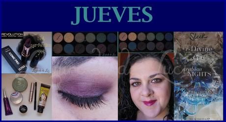 UNA SEMANA CON... SLEEK, paleta i-Divine, Arabian Nights. (Looks 3,4 y 5)