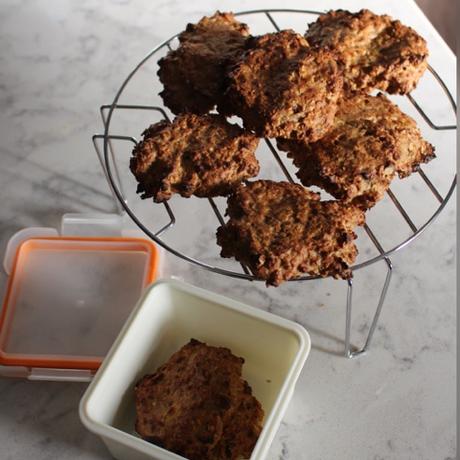 GALLETAS DE PLÁTANO CON HUEVO. BLW