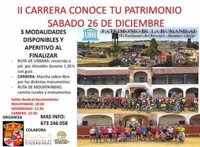 II Carrera Conoce tu Patrimonio de Almadén