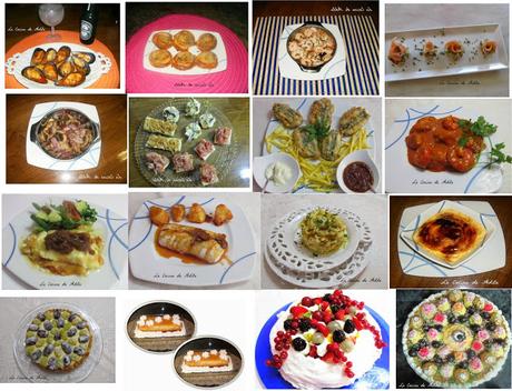 Menú 2, platos sencillos, para vestir tu mesa de fiesta Menú 2, platos sencillos, para vestir tu mesa de fiesta