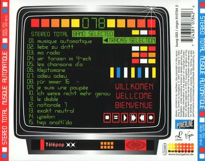 STEREO TOTAL - LA MUSIQUE AUTOMATIQUE