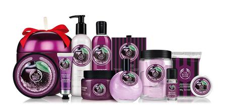 the body shop, ciruela escarchada