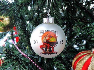 SERIES - Norman Rockwell - Santa at the Globe