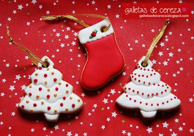 Galletas de Navidad glaseadas