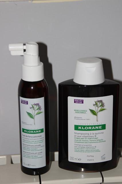 CHAMPÚ Y SERUM FORTIFICANTE DE QUININA- KLORANE