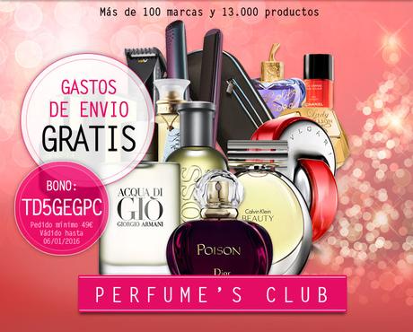 Perfumes´s Club: Tus gastos de envio GRATIS en Maquillaje, Cosmética, Perfumes...