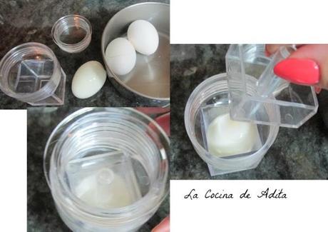 Ensalada con huevos cuadrados, y queso a la plancha Ensalada con huevos cuadrados, y queso a la plancha