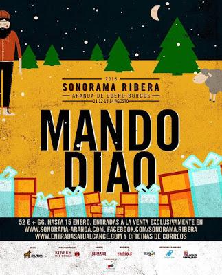 Mando Diao se apuntan al Festival Sonorama Ribera 2016
