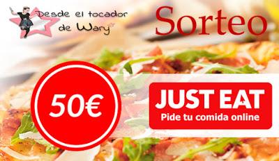Banner del sorteo Just eat 2016 Banner del sorteo Just eat 2016