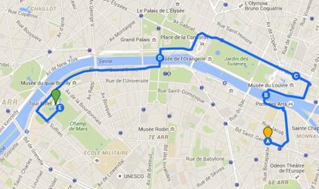 Sábado en París: Les Halles, Isla de Notre Dame, Saint Germain de Pres, Montmartre Camino nocturno Paris