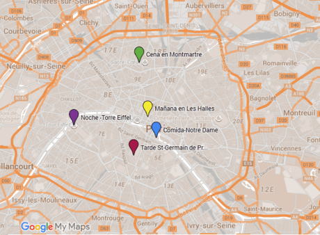 Sábado en París: Les Halles, Isla de Notre Dame, Saint Germain de Pres, Montmartre Paris