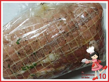 * Cinta de lomo rellena con salsa a la reducción de Pedro Ximenez (Olla GM-E) * Cinta de lomo rellena con salsa a la reducción de Pedro Ximenez (Olla GM-E)