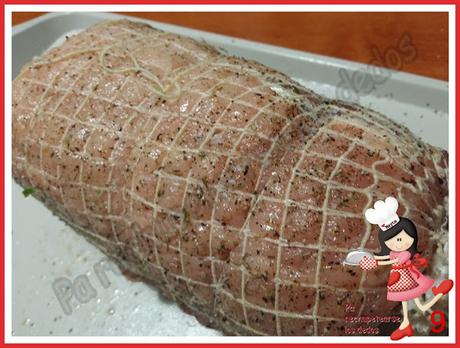 * Cinta de lomo rellena con salsa a la reducción de Pedro Ximenez (Olla GM-E) * Cinta de lomo rellena con salsa a la reducción de Pedro Ximenez (Olla GM-E)