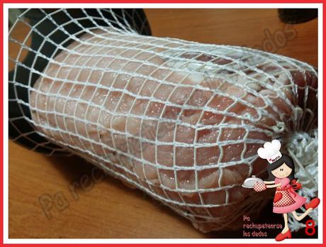 * Cinta de lomo rellena con salsa a la reducción de Pedro Ximenez (Olla GM-E) * Cinta de lomo rellena con salsa a la reducción de Pedro Ximenez (Olla GM-E)