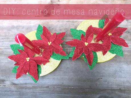 DIY: centro de mesa navideño