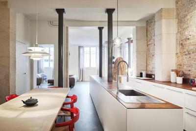 Loft Estilo Rustico en Paris