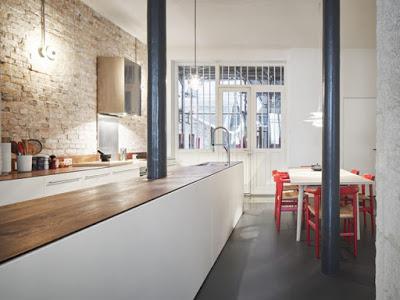 Loft Estilo Rustico en Paris