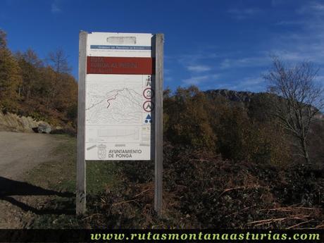 Inicio en Collada Llomena