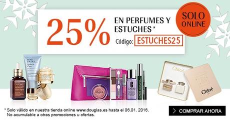 Douglas: 25% Descuento en Perfumes y estuches!!! Douglas: 25% Descuento en Perfumes y estuches!!!
