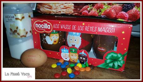 Árbol de navidad de hojaldre y Nocilla Árbol de navidad de hojaldre y Nocilla