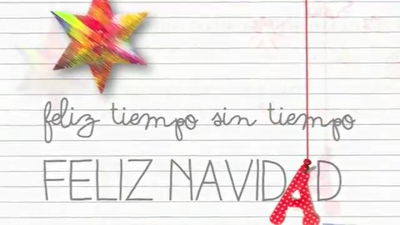 FELIZ TIEMPO....SIN TIEMPO. Una peculiar felicitación navideña. FELIZ TIEMPO....SIN TIEMPO. Una peculiar felicitación navideña.