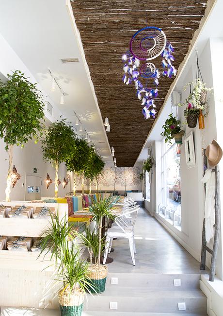 Boho Bar. ¡Os sorprenderá su decoración!