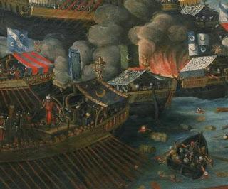 La batalla de Lepanto