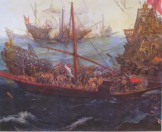 La batalla de Lepanto