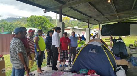 Cubanos en Panamá son trasladados a centros de hospedaje Varela labergues hospedaje Paso Canoas