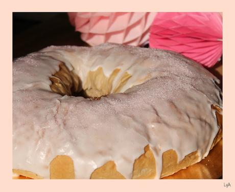 Roscón de champán y fresas... para Bake the World Roscón de champán y fresas... para Bake the World