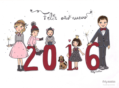 Por ahí viene el 2016... ¡Feliz Año nuevo!